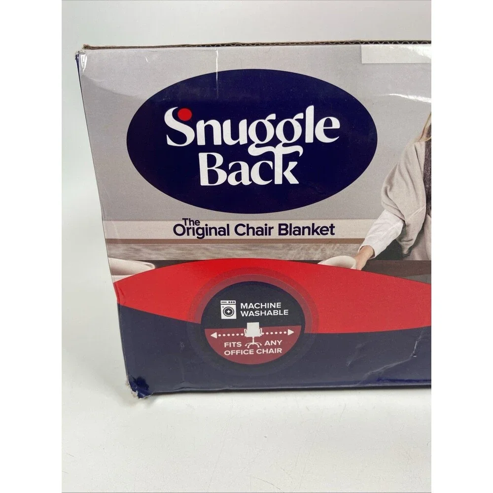 The Original Office Chair Blanket by SnuggleBack Cozy Comfy Office School Purple